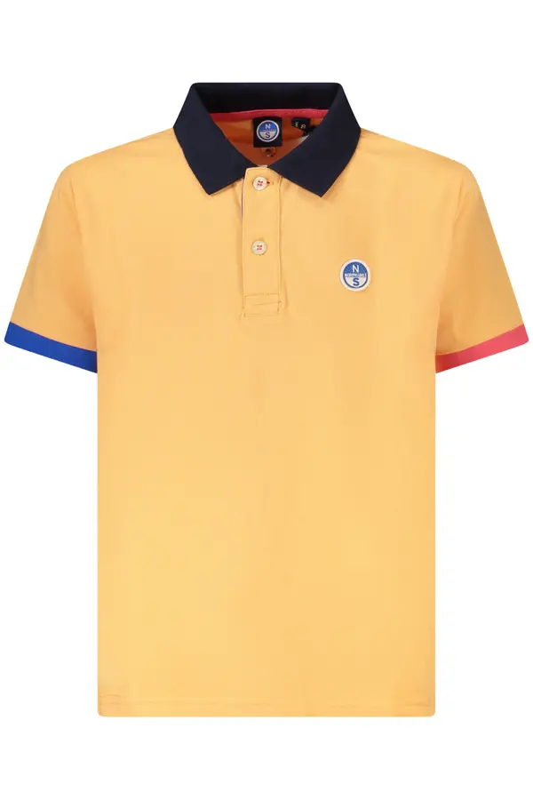 North Sails Otroška oranžna polo majica s kratkimi rokavi