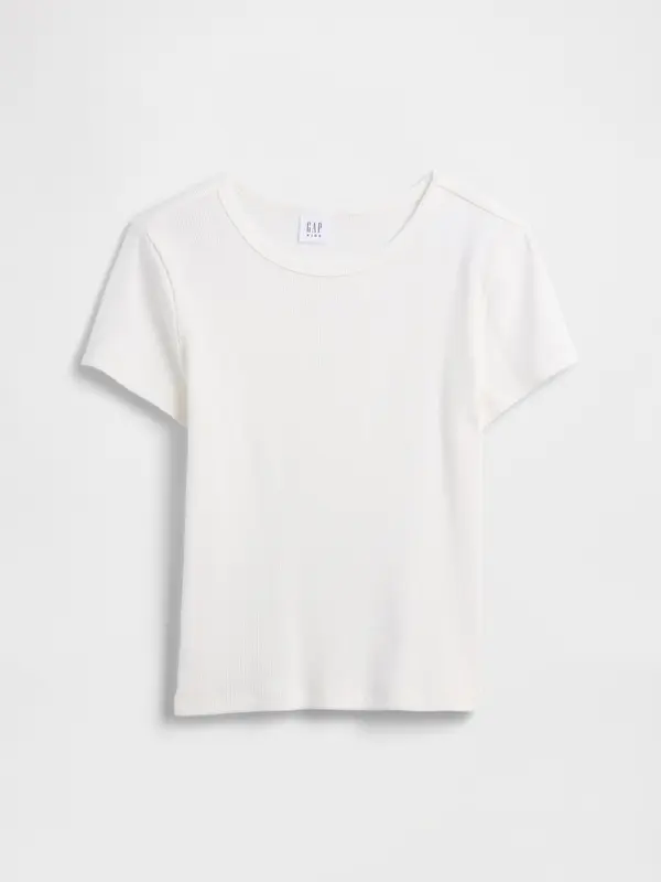 GAP Otroška rebrasta majica GAP - deklice