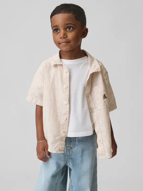 GAP Otroška srajca GAP Baby Linen
