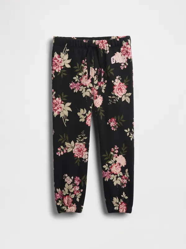 GAP Otroške trenirke GAP s cvetličnim vzorcem