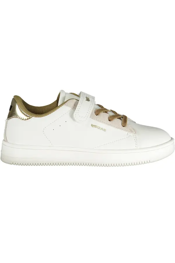 GAS Otroški beli nizki superge