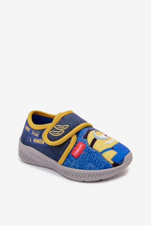 Boto Otroški copati Minions modro-rumeni