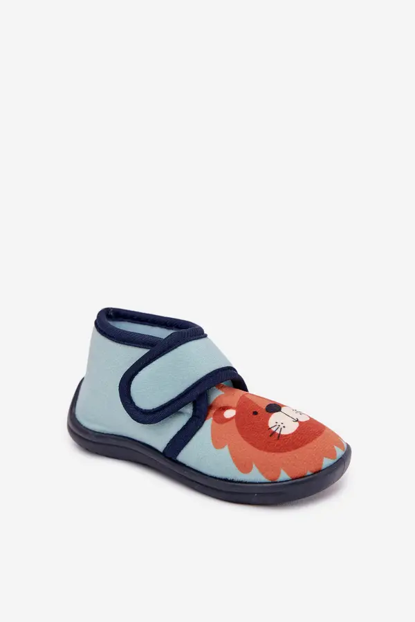 Boto Otroški copati z levom in ježkom