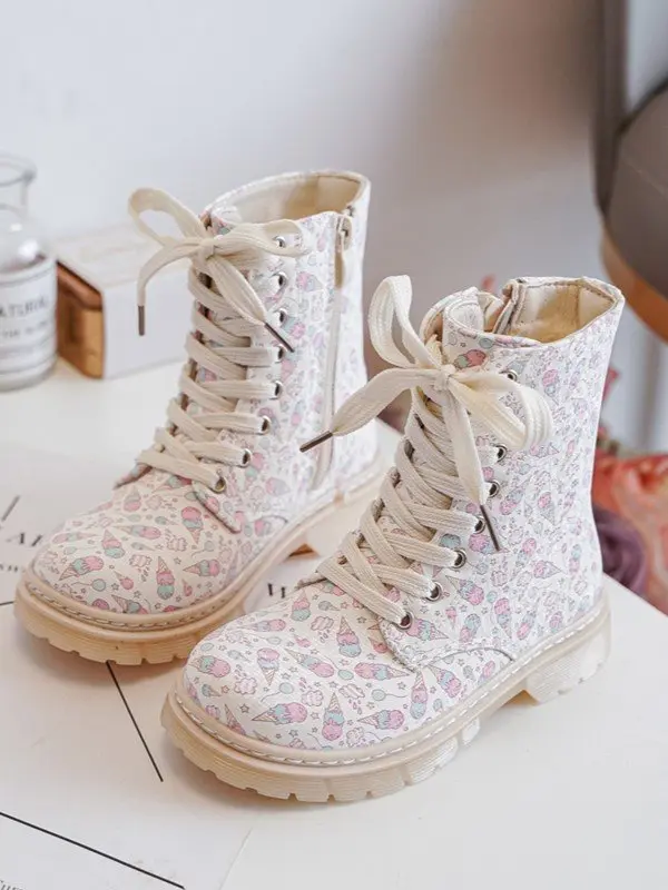 Boto Otroški gležnjarji Boto z zadrgo