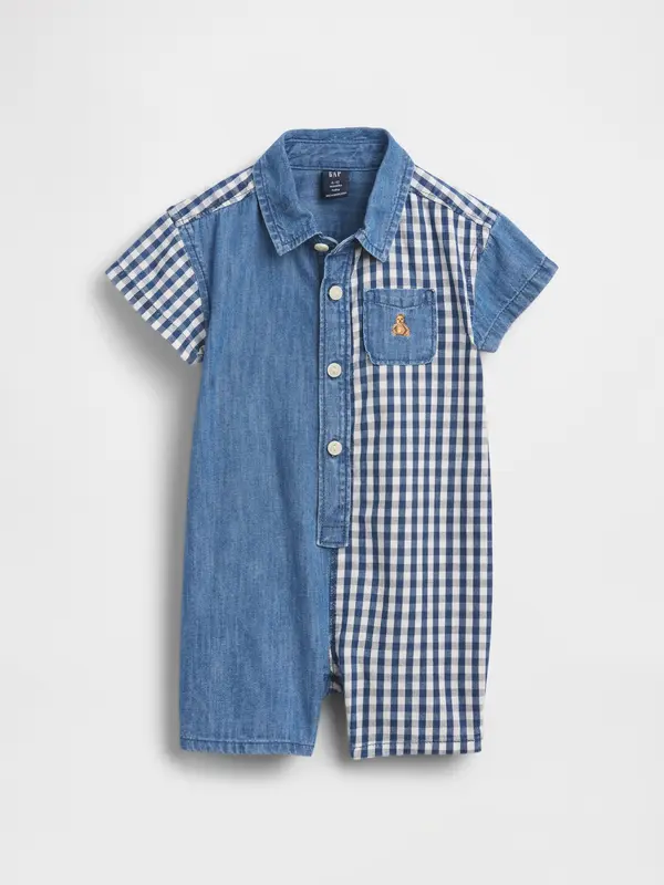 GAP Otroški jeans kombinezon GAP - fantje