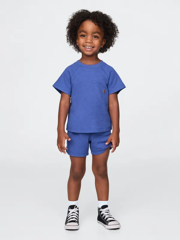 GAP Otroški komplet GAP z vzorcem vafljev - za fante