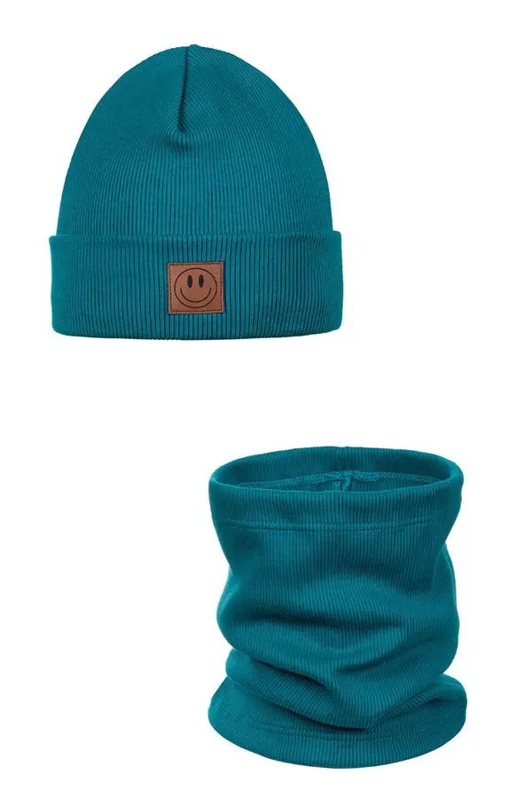 Ander Otroški komplet kape in grelnika za vrat SMILE