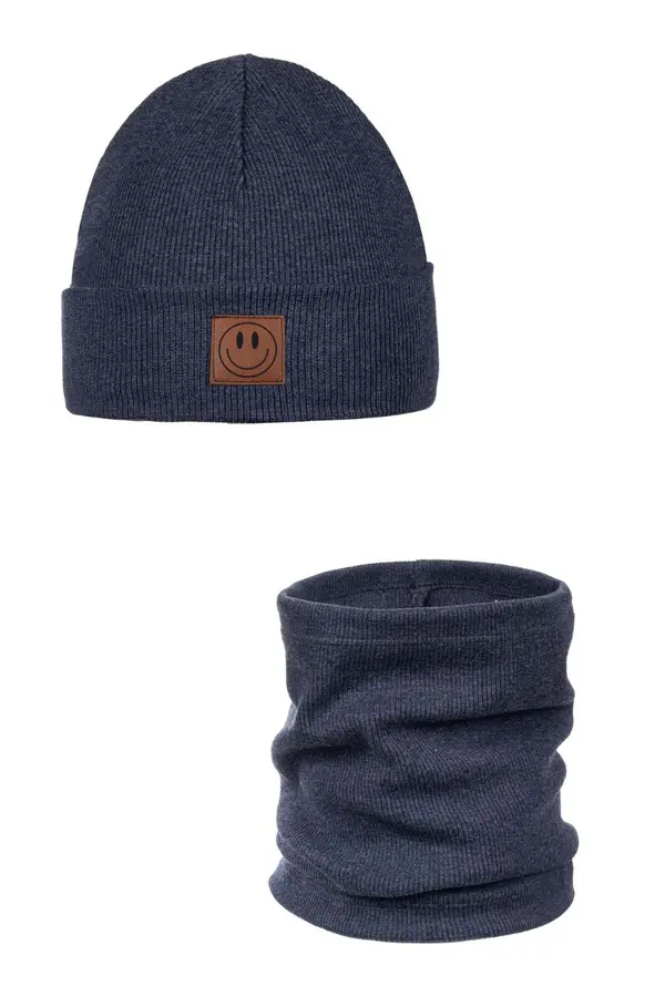 Ander Otroški komplet kape in šala Ander SMILE