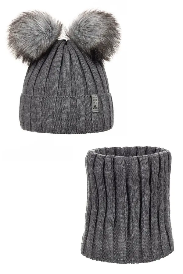 Ander Otroški komplet kape in šala Bianca