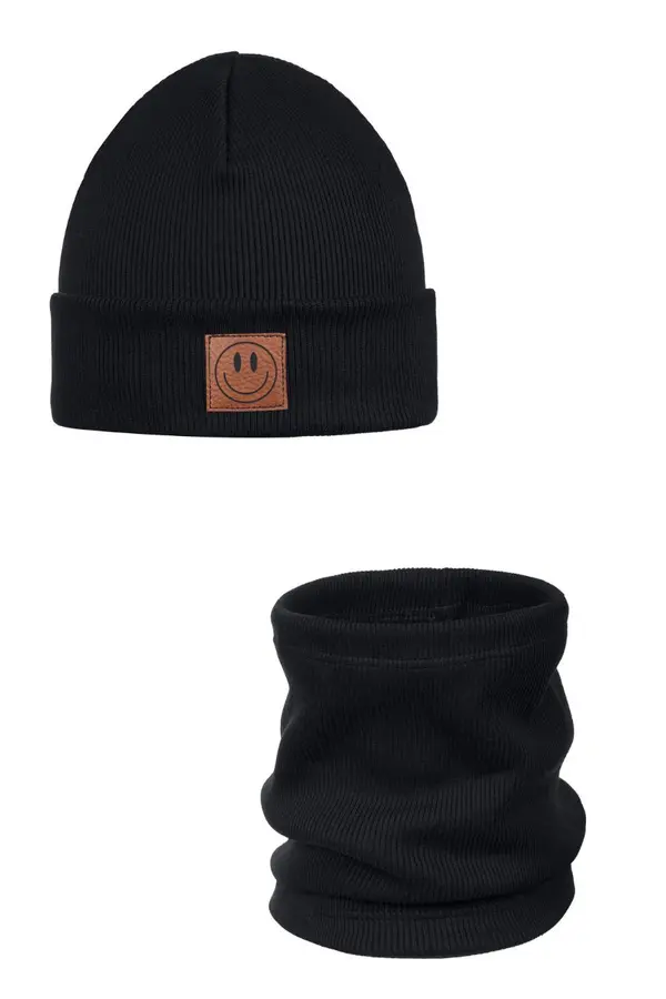 Ander Otroški komplet kape in šala SMILE