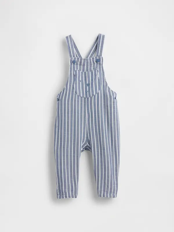 GAP Otroški muslin kombinezon Brannan Bear