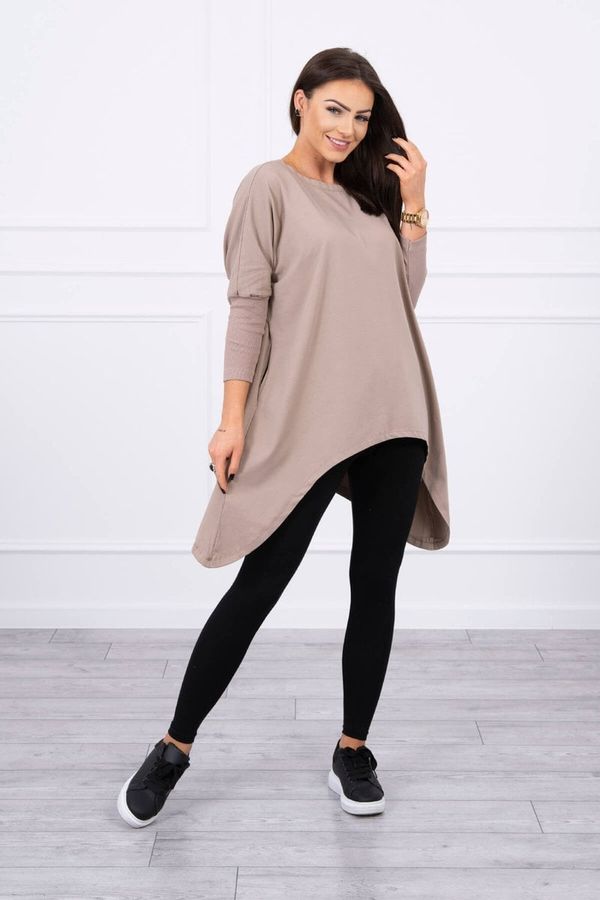 Kesi Oversize blouse dark beige