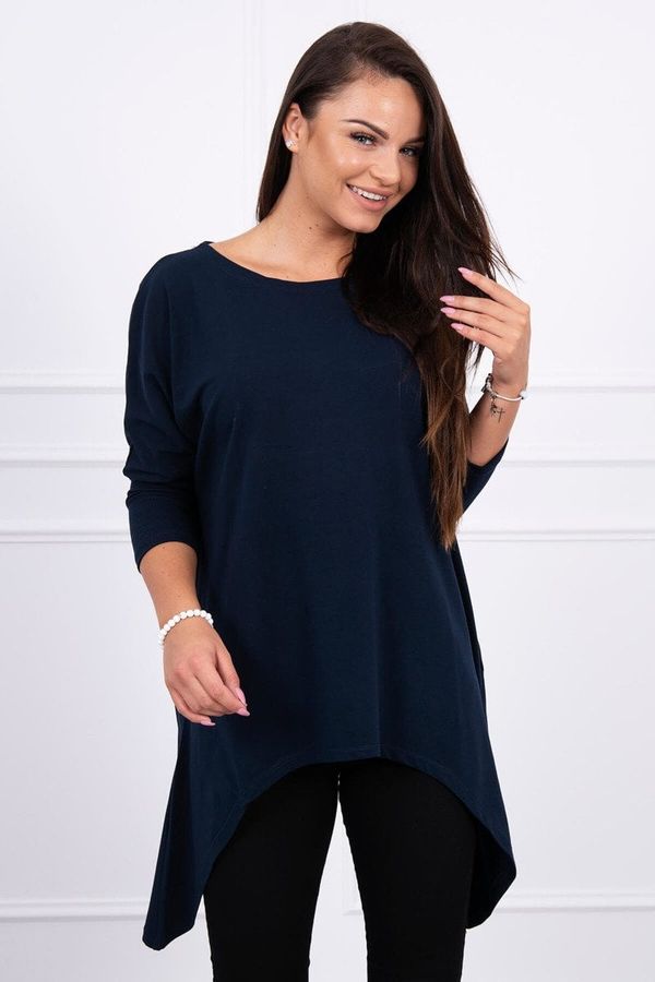 Kesi Oversize blouse navy blue