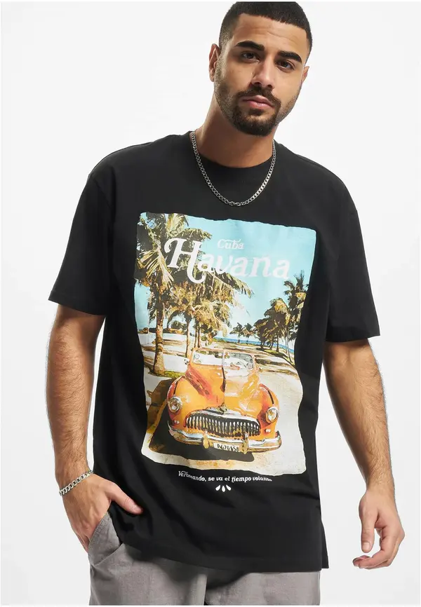 Mister Tee Oversize Havana Vibe black t-shirt