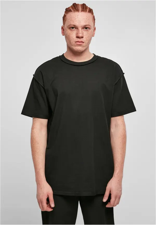 Urban Classics Oversized Inside Out T-Shirt Black