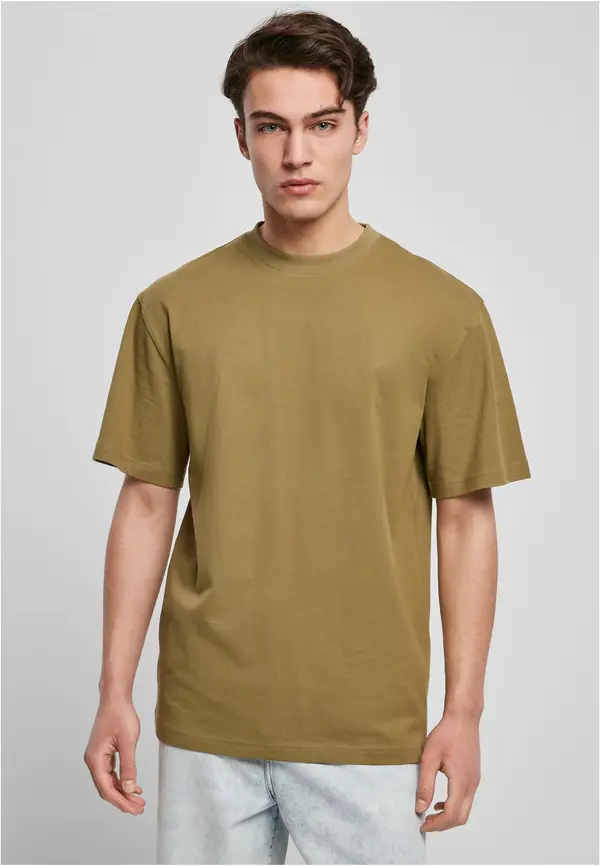 Urban Classics Oversized olivna majica