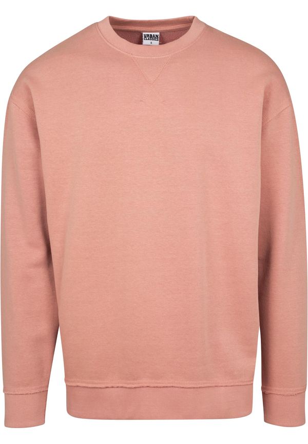 Urban Classics Oversized Open Edge Crew Amber