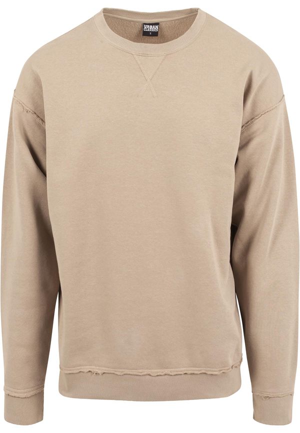 Urban Classics Oversized Open Edge Crew Warm Sand