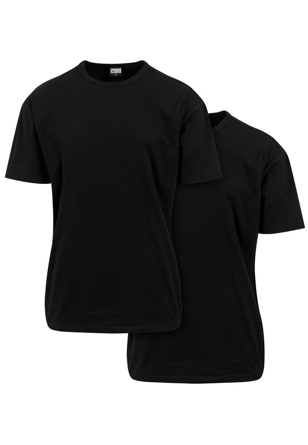 UC Men Oversized T-shirt 2-pack black+black