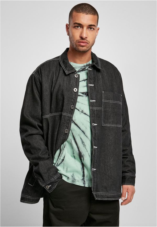 Urban Classics Oversized Trucker Jacket black raw