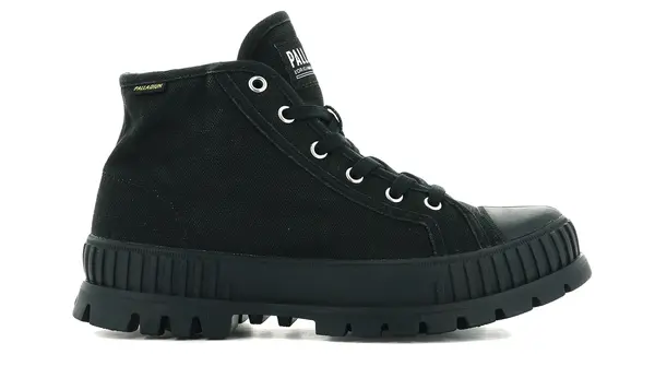 Palladium Palladium Pallashock Mid Og črni gležnjarji