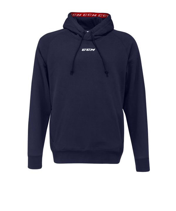 CCM Pánská mikina CCM  Team Fleece Pullover Hoodie Navy