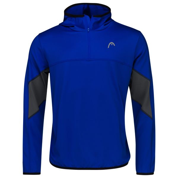 Head Pánská mikina Head  Club 22 Tech Hoodie Men Royal XXL