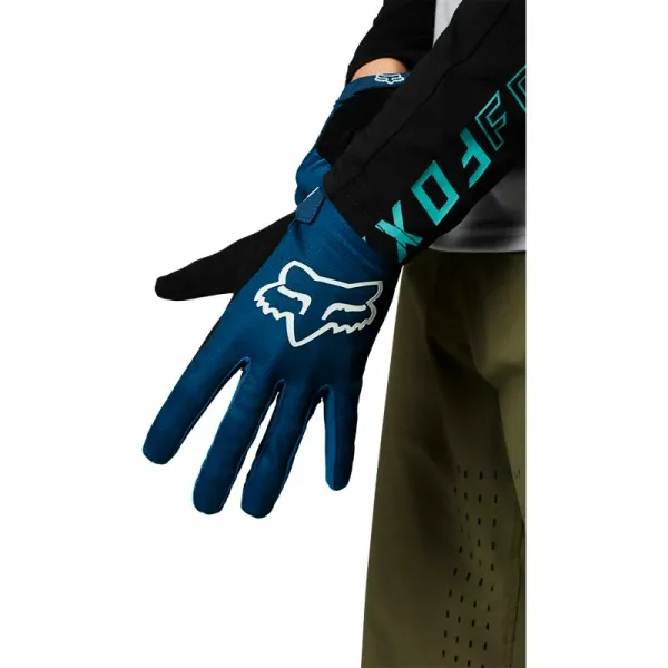Fox Pánské cyklistické rukavice Fox  Ranger modré
