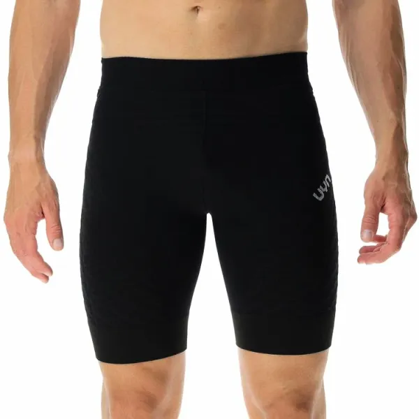 UYN Pánské šortky UYN  RUNNING ULTRA1 OW TIGHT SHORTS Black