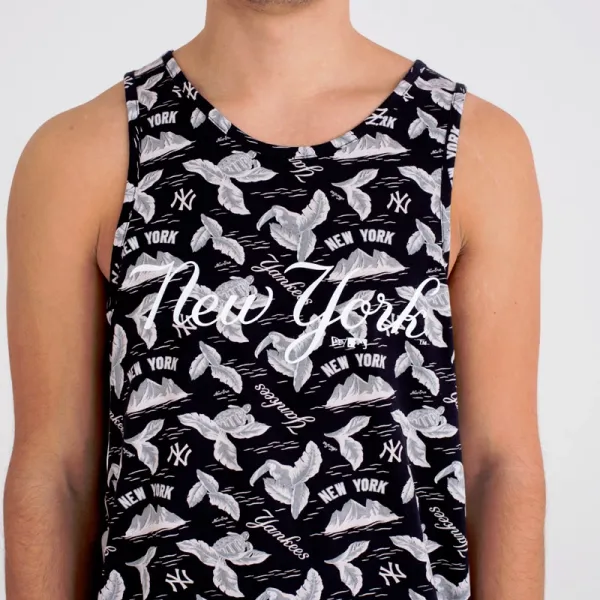 New Era Pánské tričko bez rukávů New Era Tank Top MLB New York Yankees, M