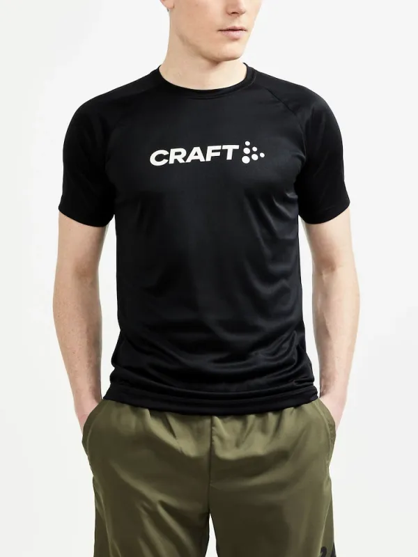 Craft Pánské tričko Craft Core Unify Logo Blue Black