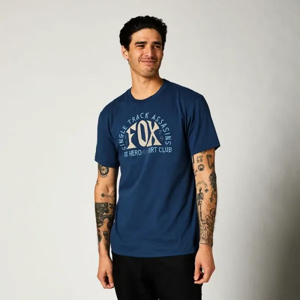 Fox Pánské tričko Fox  Archer Ss modré