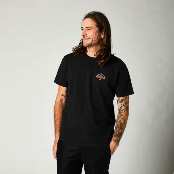 Fox Pánské tričko Fox  Hero Dirt Ss Premium Tee Black