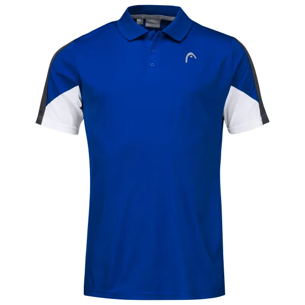 Head Pánské tričko Head  Club 22 Tech Polo Shirt Men Royal  XL