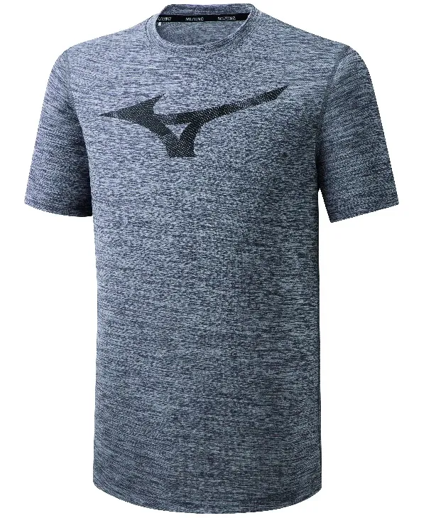 Mizuno Pánské tričko Mizuno Core RB Graphic Tee šedé, S