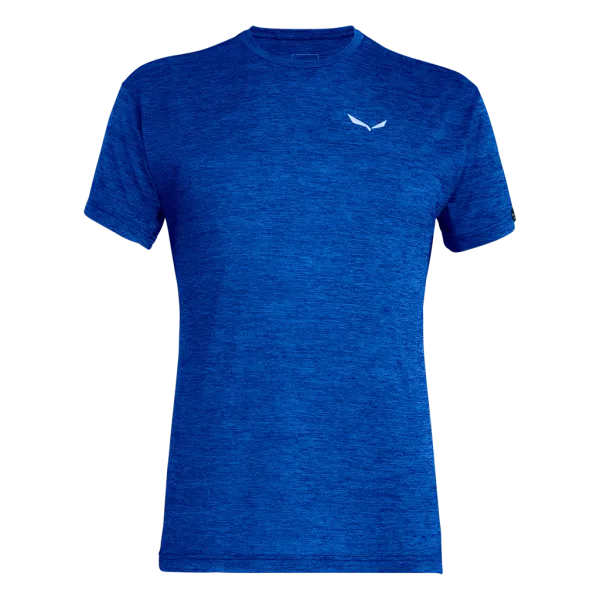 Salewa Pánské tričko Salewa  Puez Melange Dry S/S Tee Electric Melange