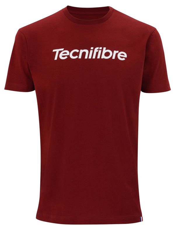 Tecnifibre Pánské tričko Tecnifibre  Club Cotton Tee Cardinal L