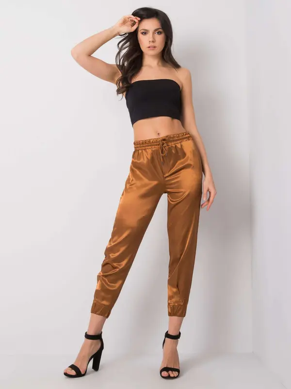 RUE PARIS Pants-217-SP-25279.52P-camel