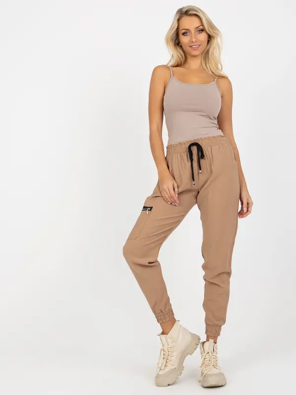 ZULUNA Pants-CHA-SP-2022.18-dark beige