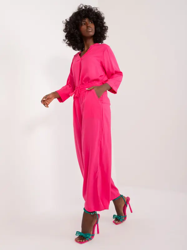 Sublevel Pants-D73761M62237D-fuchsia