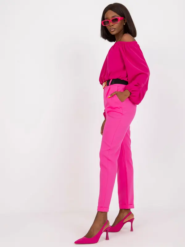 Italy Moda Pants-DHJ-SP-13165.20-fluo pink