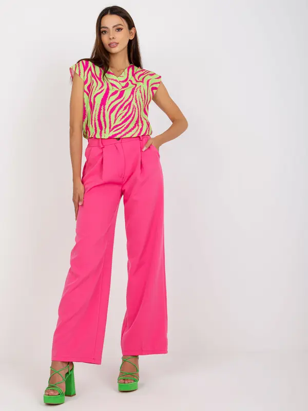Italy Moda Pants-DHJ-SP-15679.01X-dark pink