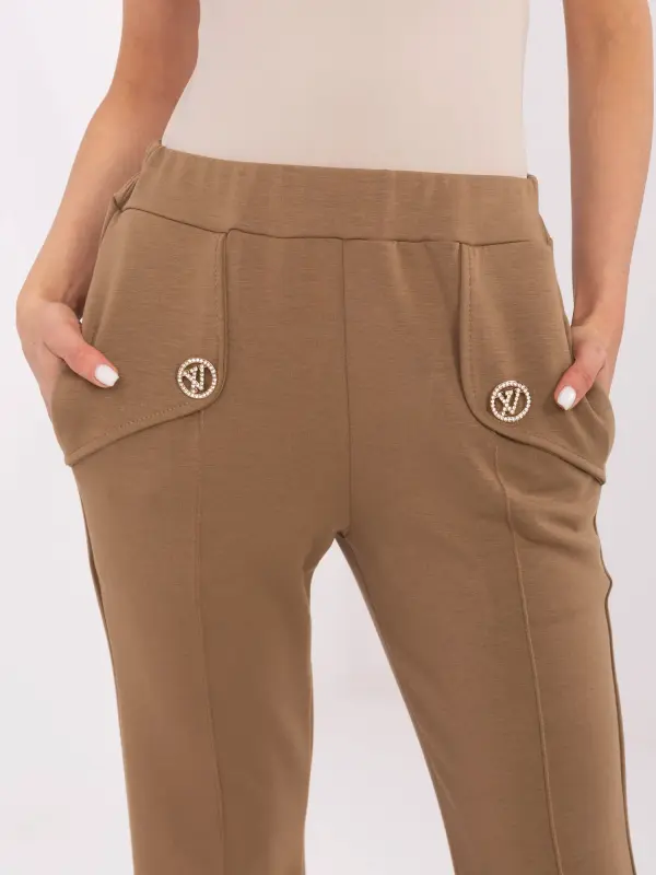 Italy Moda Pants-DHJ-SP-20518.12-light brown