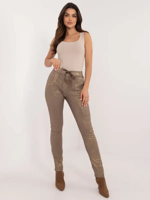 Italy Moda Pants-DHJ-SP-21258.32-dark beige