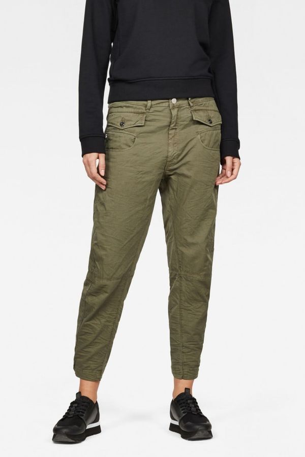 G Star Pants - G-STAR Army radar mid bf wmn khaki green