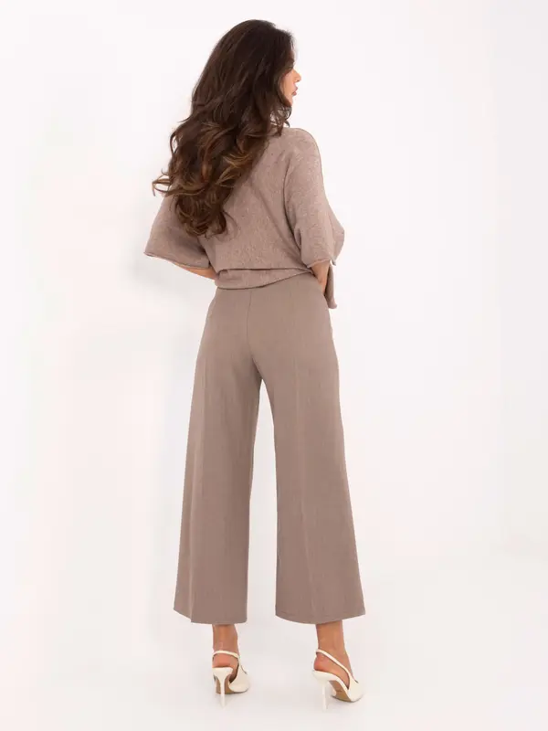 RUE PARIS Pants-IT-SP-FL9068.96-dark beige