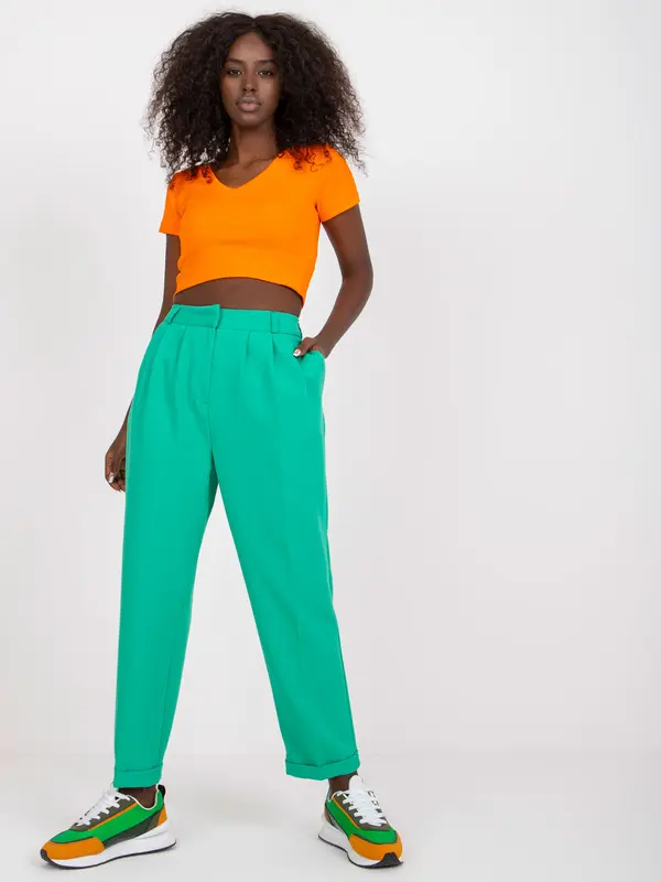 RUE PARIS Pants-TO-SP-18153.65-green