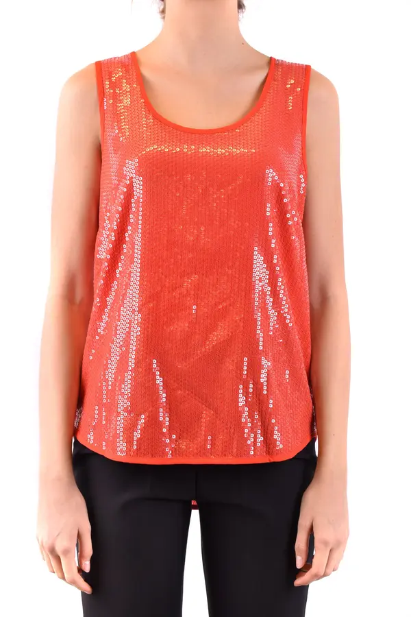 P.a.r.o.s.h. Parosh majica brez rokavov z bleščicami