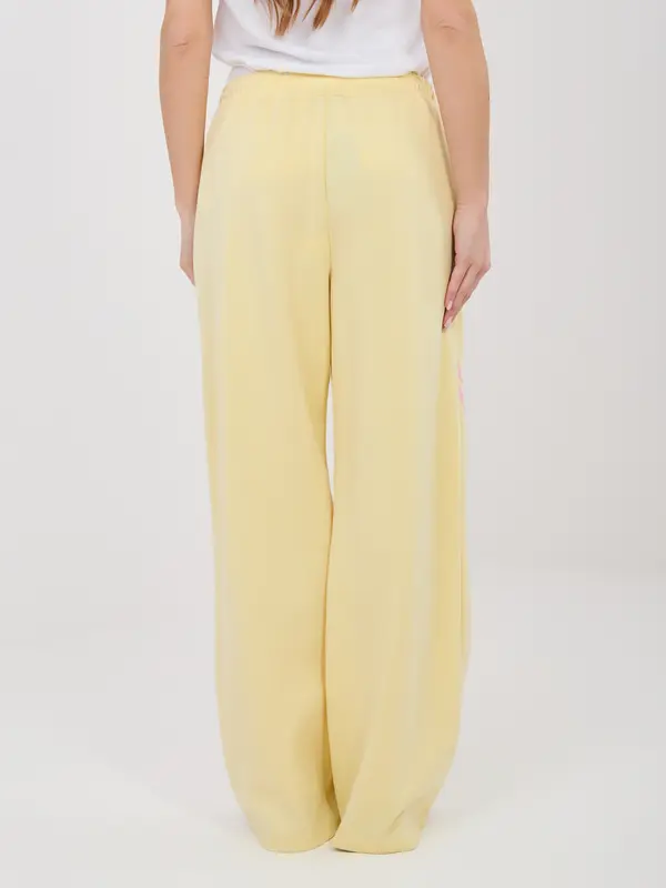 RUE PARIS Pastelno rumene trenirke