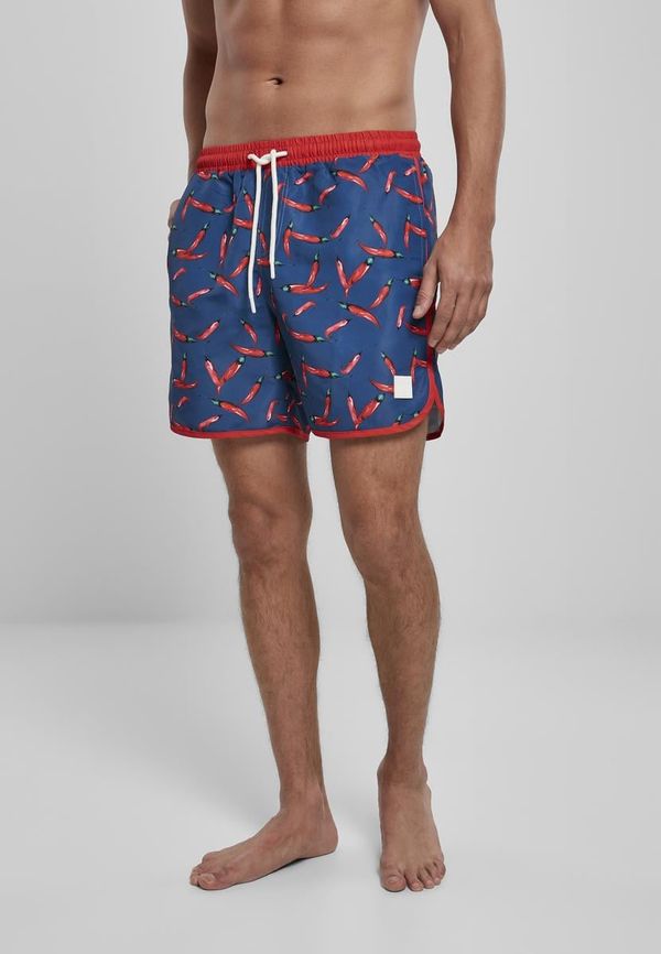 UC Men Pattern Retro swimsuit pepperoni aop